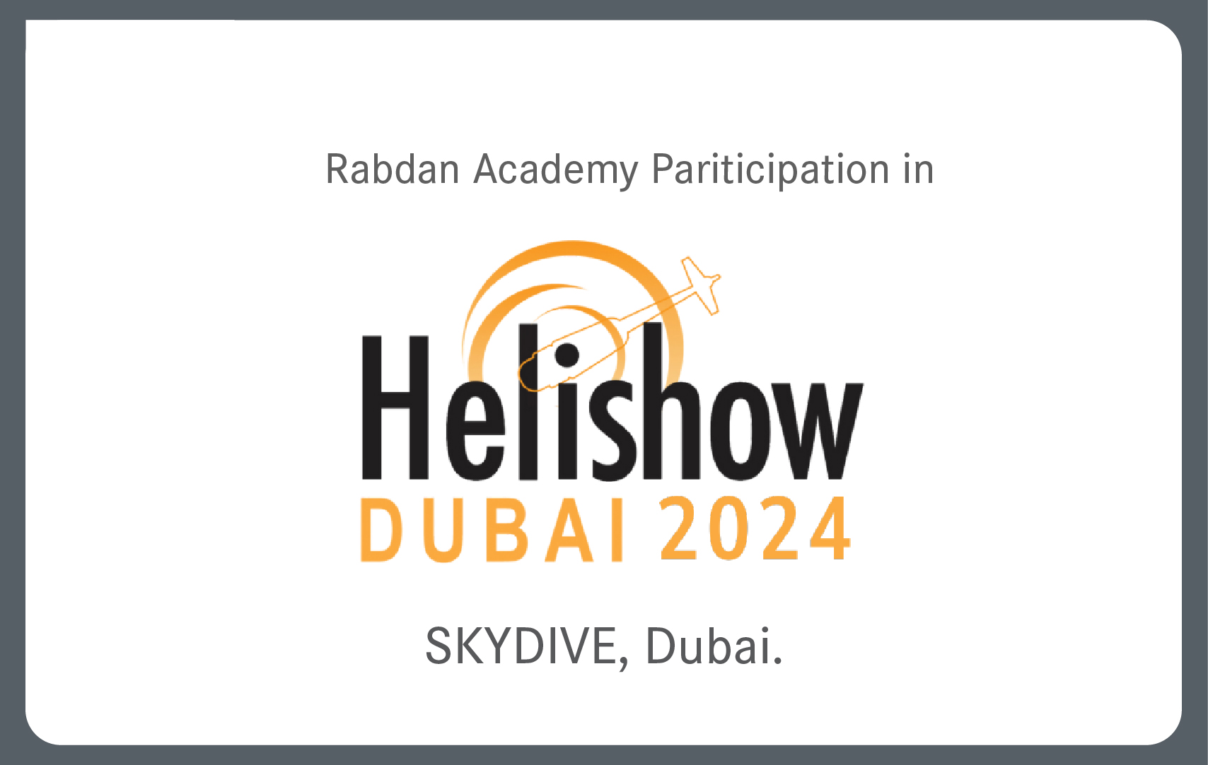 Dubai Helishow 2024