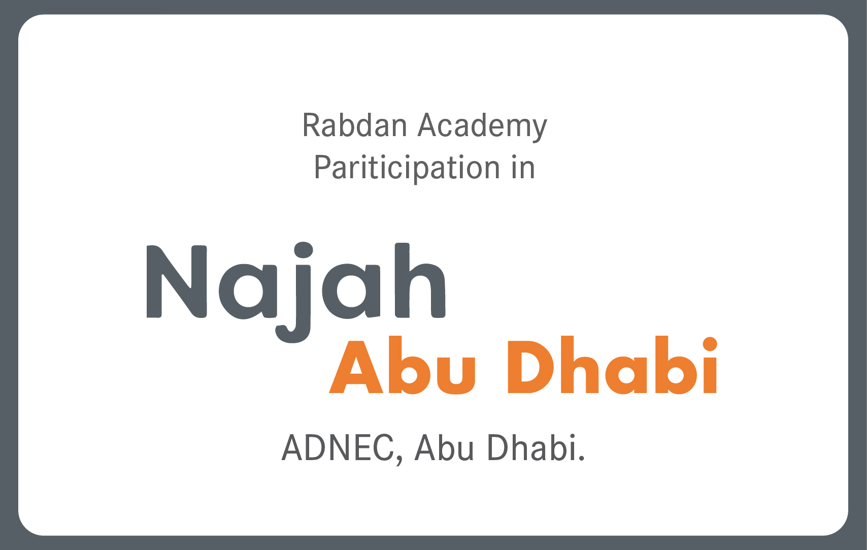 Najah Abu Dhabi