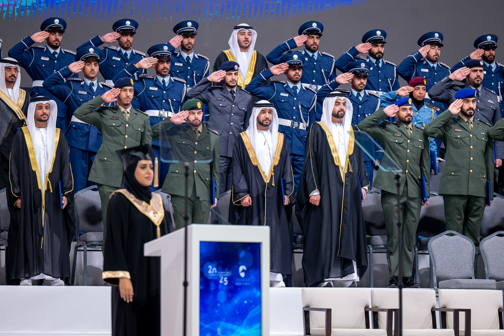 Saif bin Zayed Attends Rabdan Academy 2025 Graduation Ceremony 