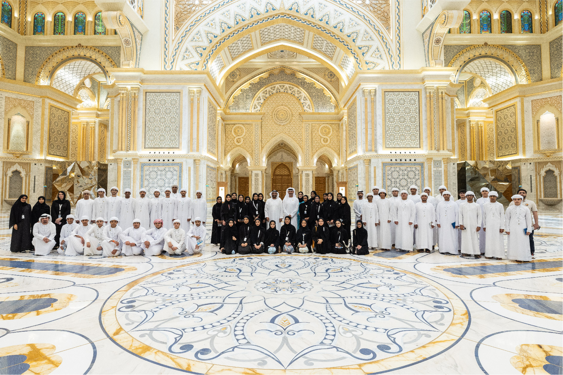 Qasr Al Watan Welcomes 60 Students from Rabdan Academy