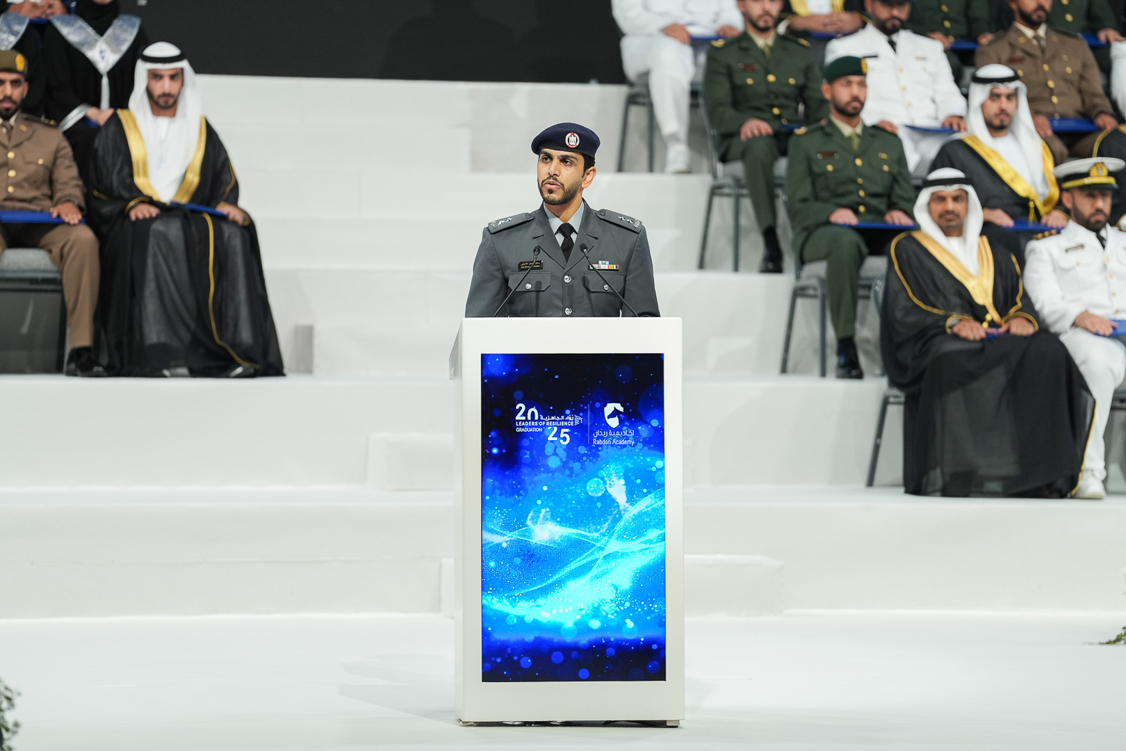 Saif bin Zayed Attends Rabdan Academy 2025 Graduation Ceremony 