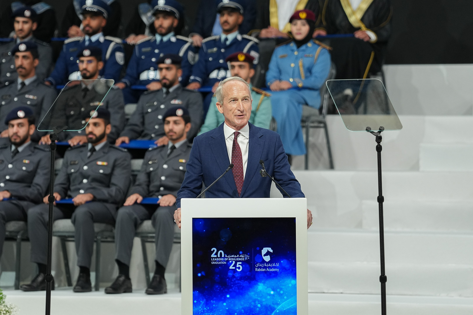 Saif bin Zayed Attends Rabdan Academy 2025 Graduation Ceremony 