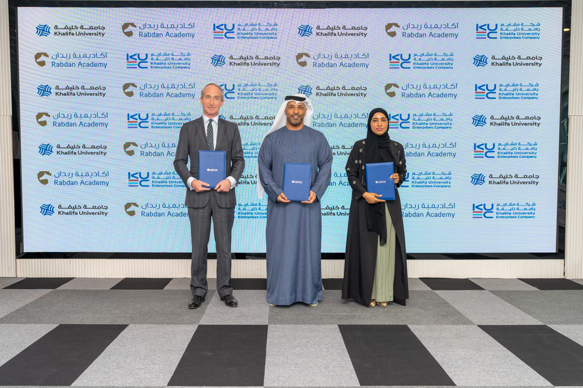 Khalifa University’s KUEC Signs MoU with Rabdan Academy to Collaborate on Education, Research, and Training in SSDEC Sectors  