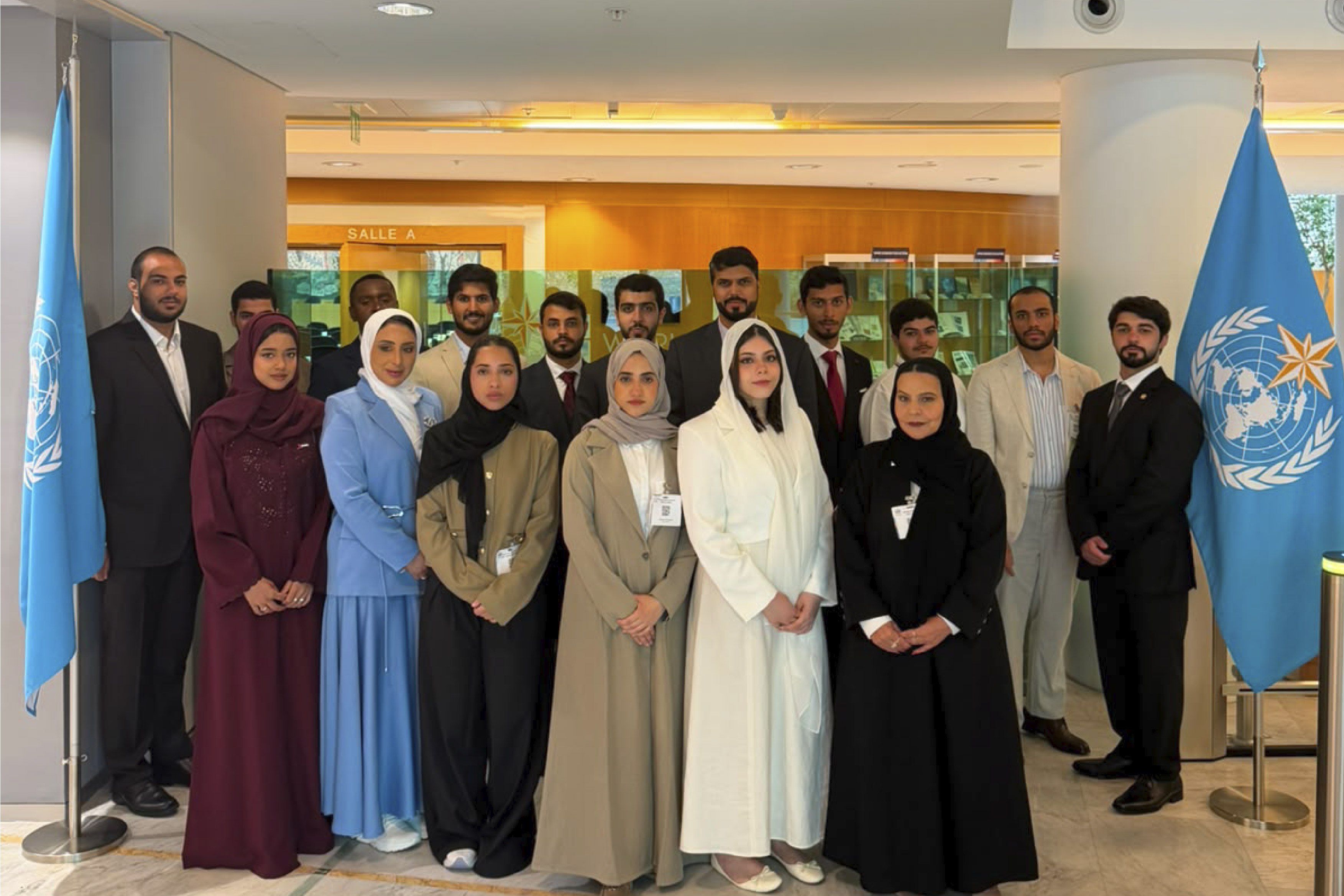 Rabdan Academy Students Embark on an International Research Experience in Geneva