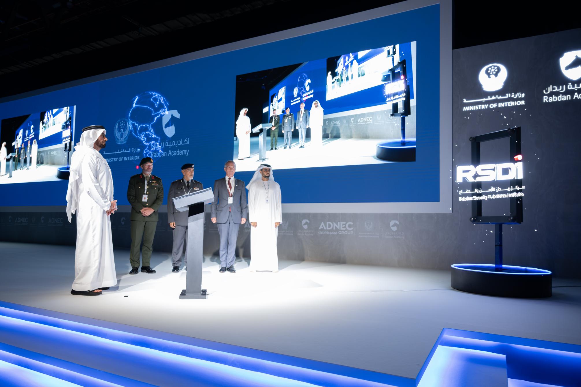 Saif bin Zayed Launches Rabdan Security and Defence Institute at ISNR 2024 Conference