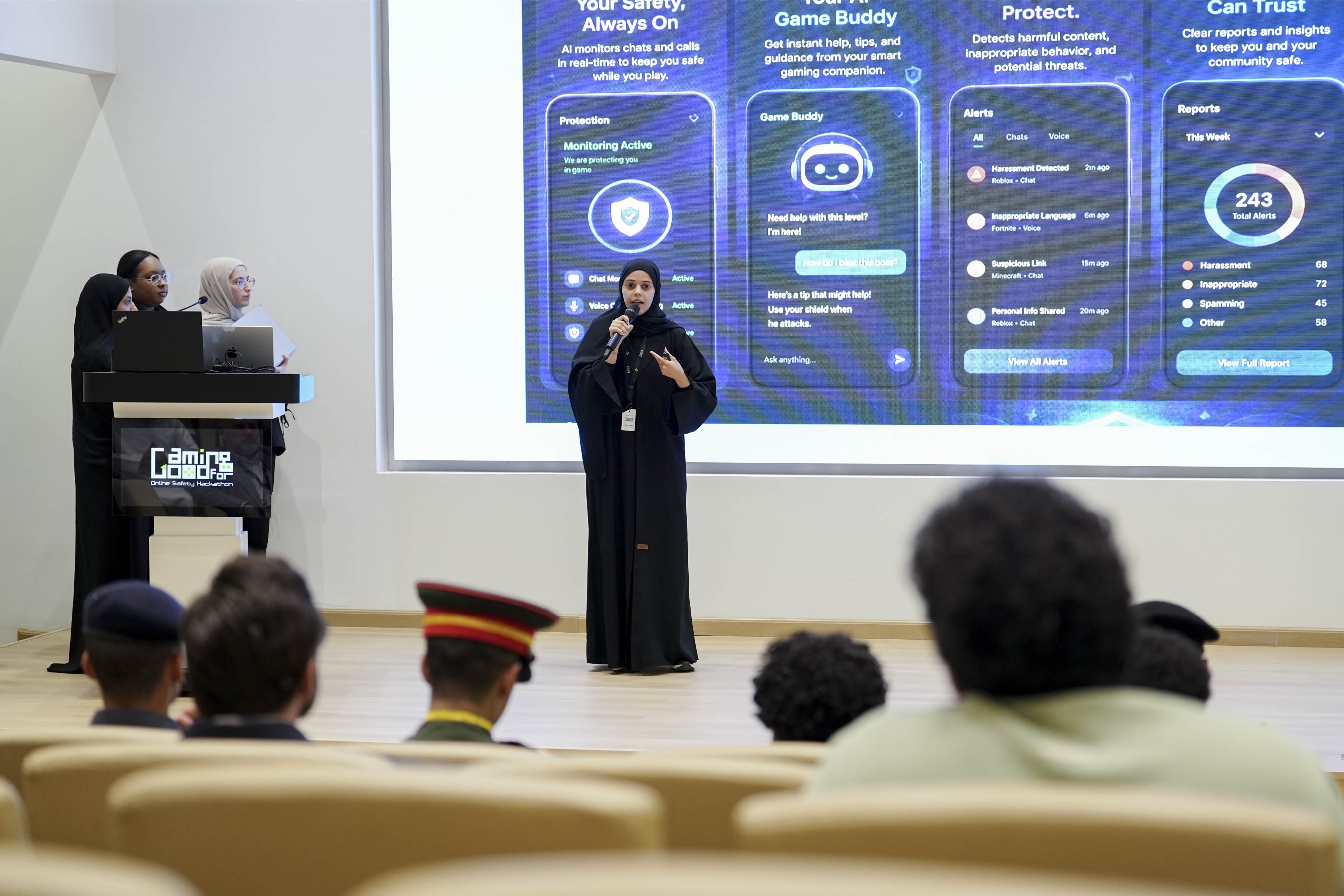 Rabdan Academy hosts Gaming for Good: Online Safety Hackathon