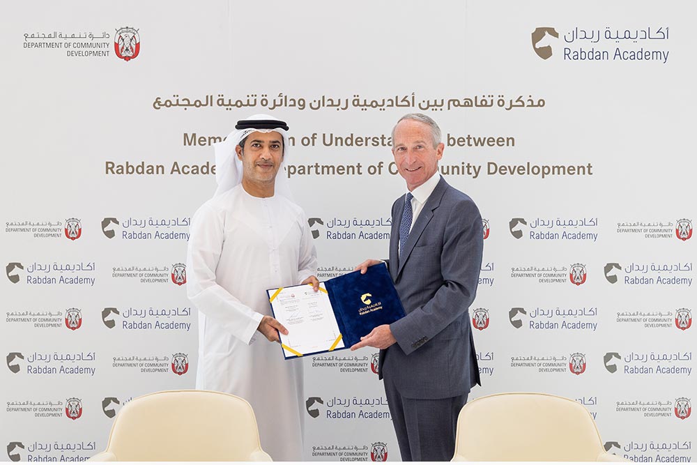 Rabdan Academy and Department of Community Development - Abu Dhabi Collaborate to Empower the Social Sector in the Emirate